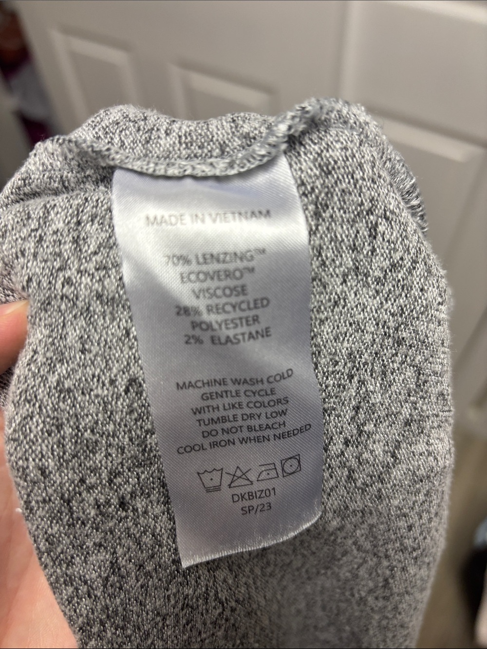 Quince Brushed Long Sleeve Lounge Tee Size Medium - Picture 8 of 8